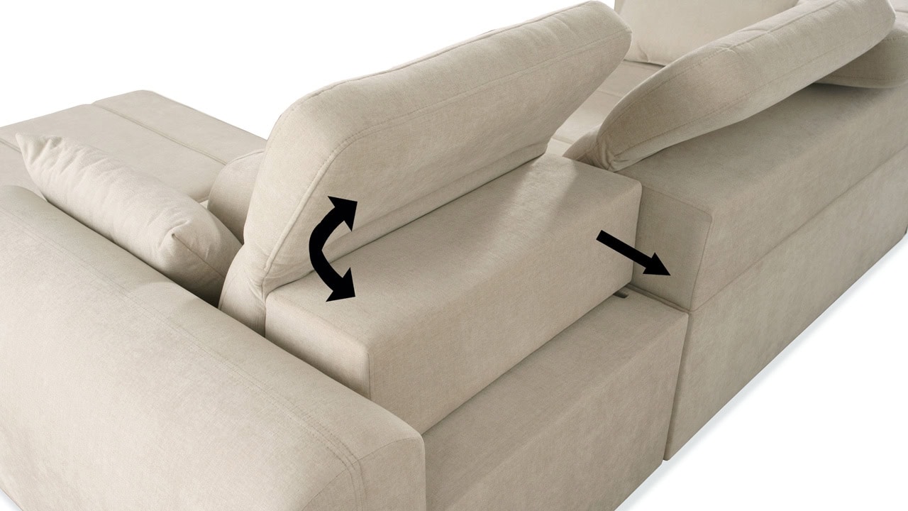 Sedacia súprava RAVELI X Nastavenie