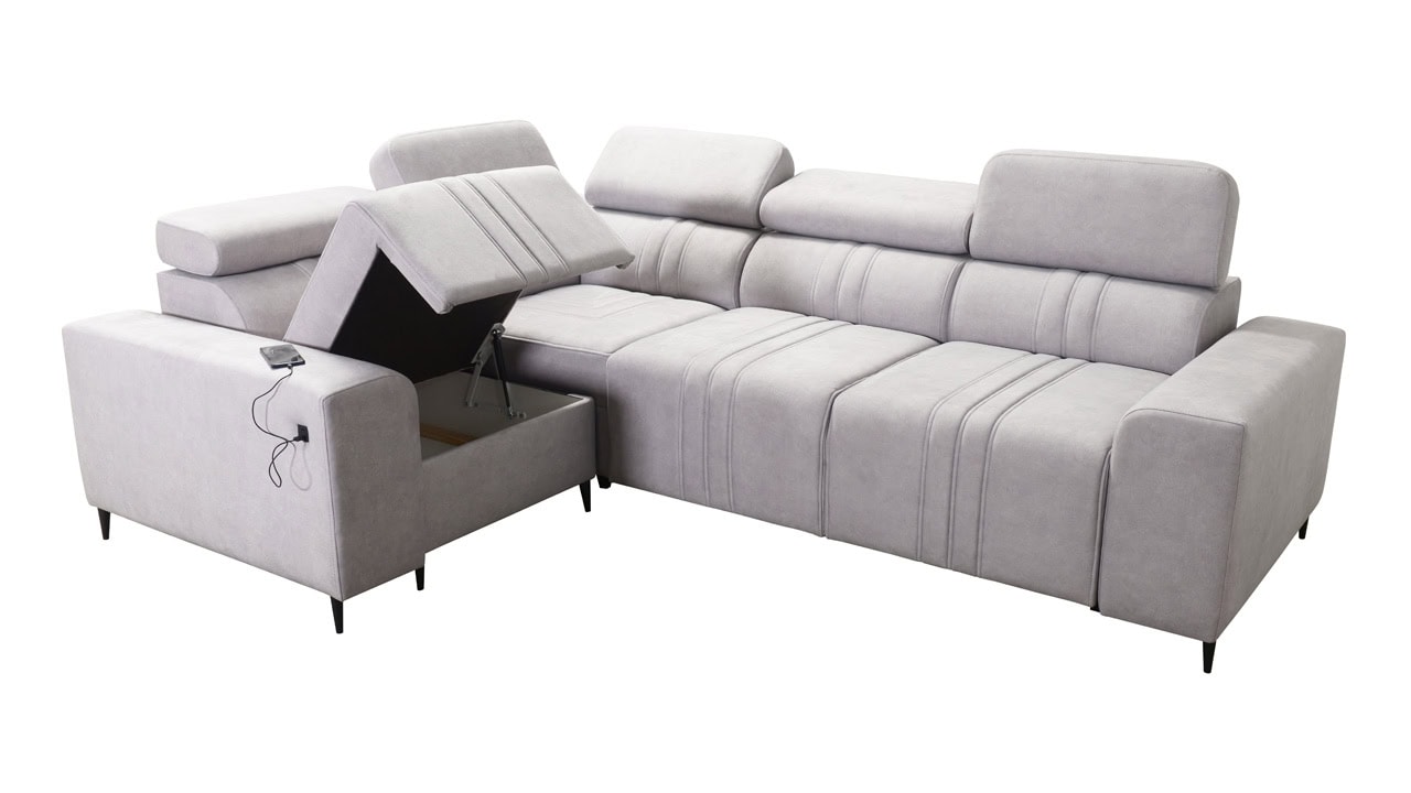 Rohová sedačka FABIO II Úložný priestor