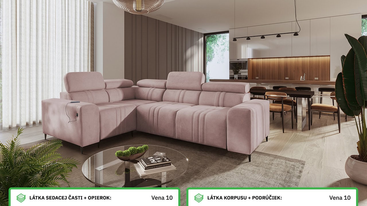 Rohová sedačka FABIO II Farebné prevedenie