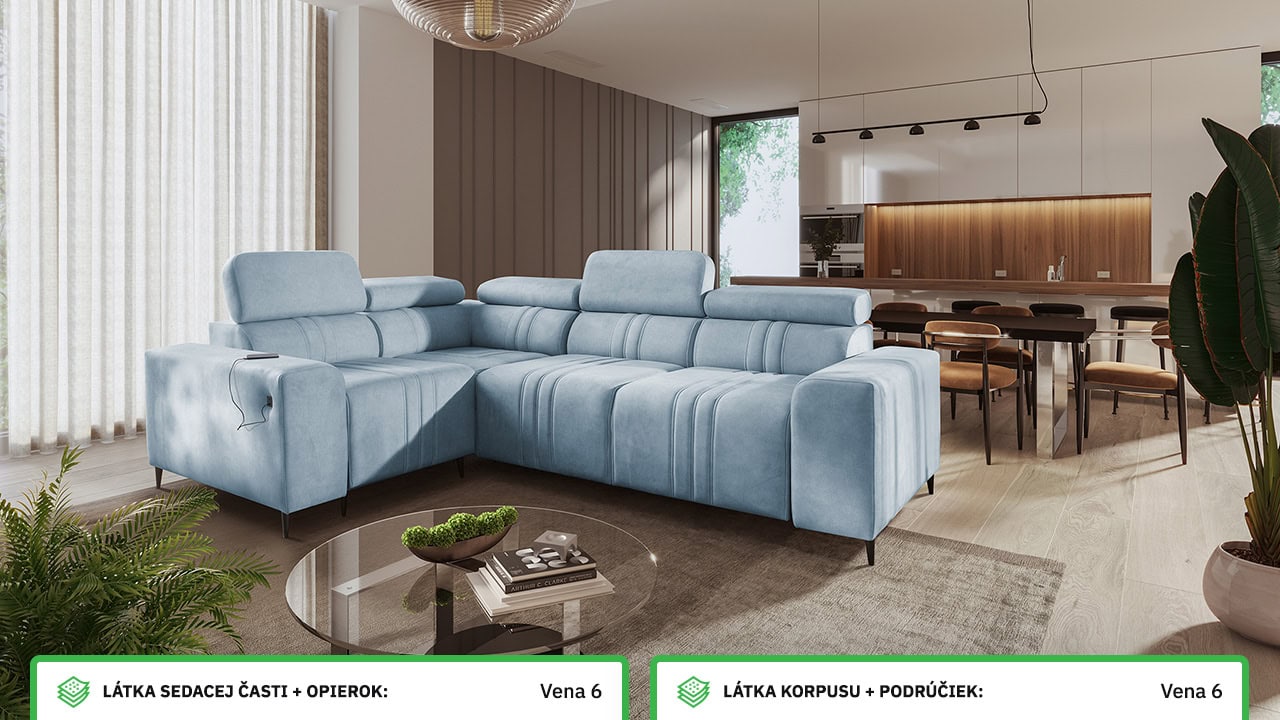 Rohová sedačka FABIO II Farebné prevedenie