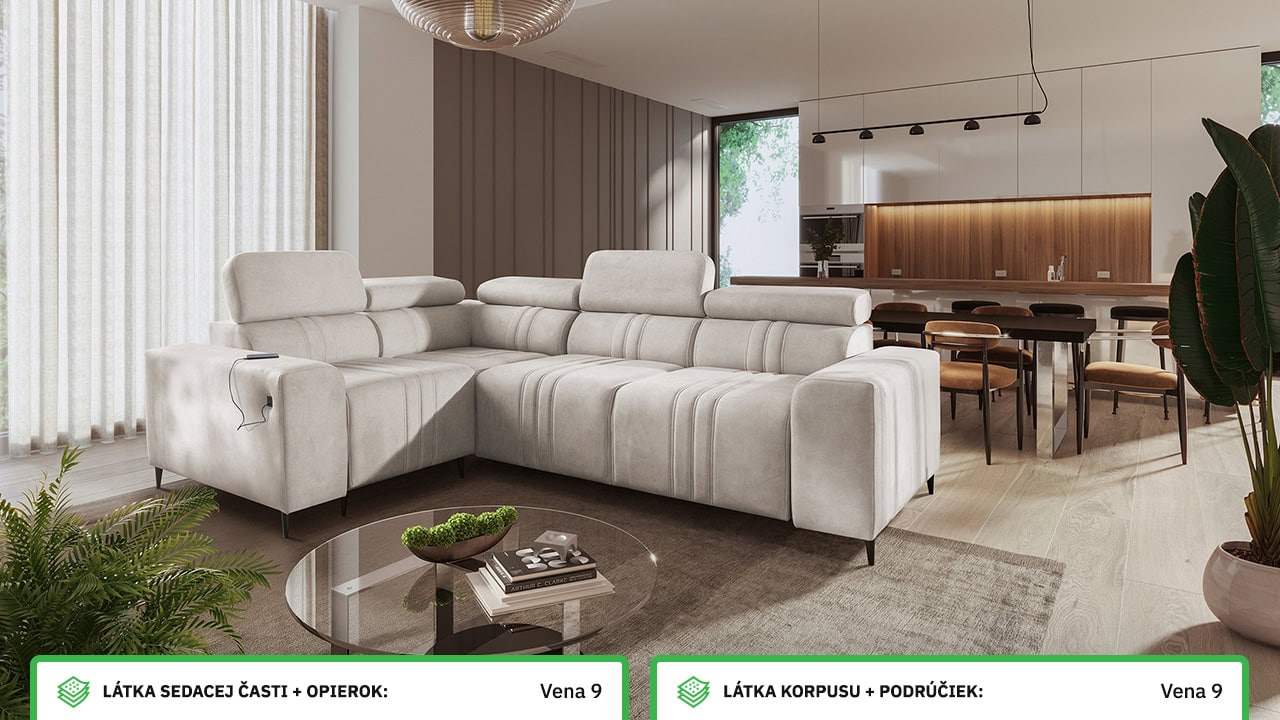 Rohová sedačka FABIO II Farebné prevedenie