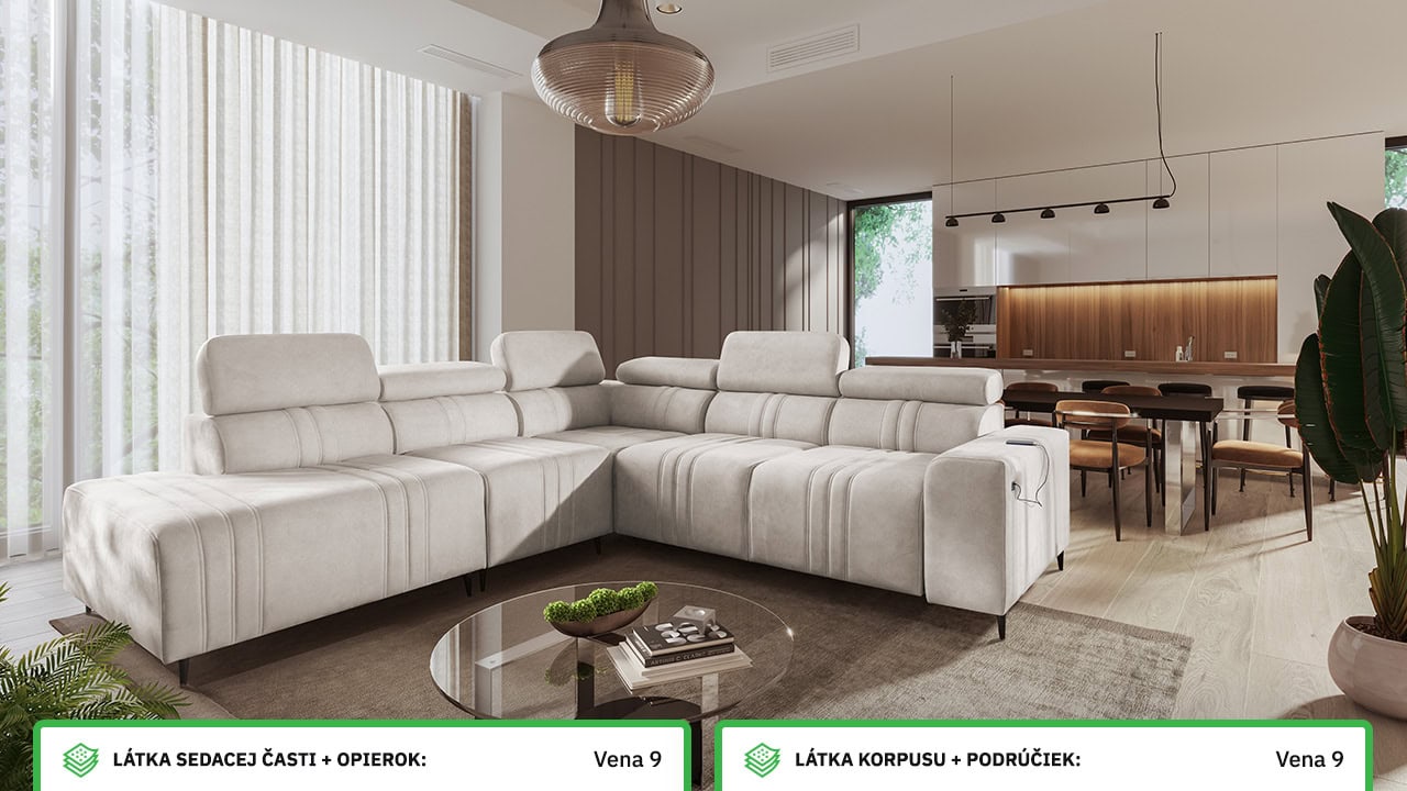 Rohová sedačka FABIO IX Farebné prevedenie