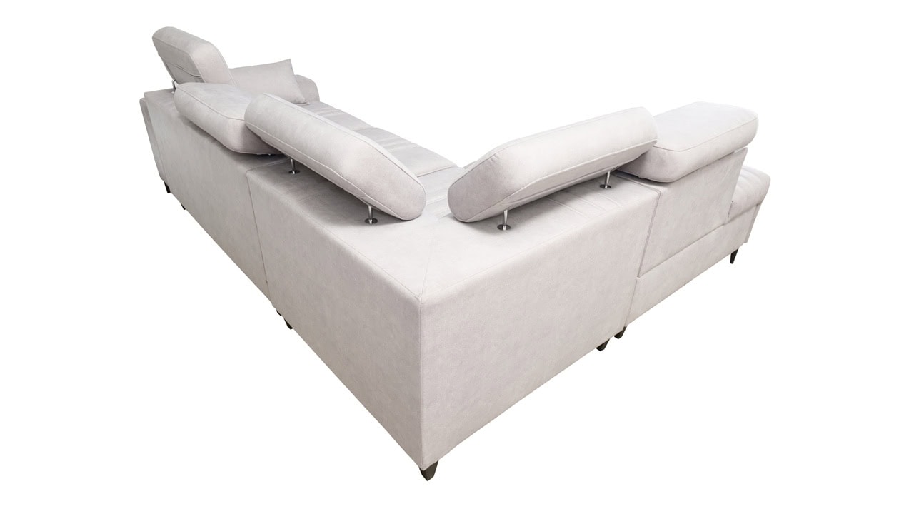 Rohová sedačka FABIO VII Pohľad zozadu