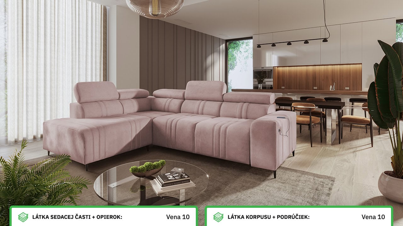 Rohová sedačka FABIO VII Farebné prevedenie