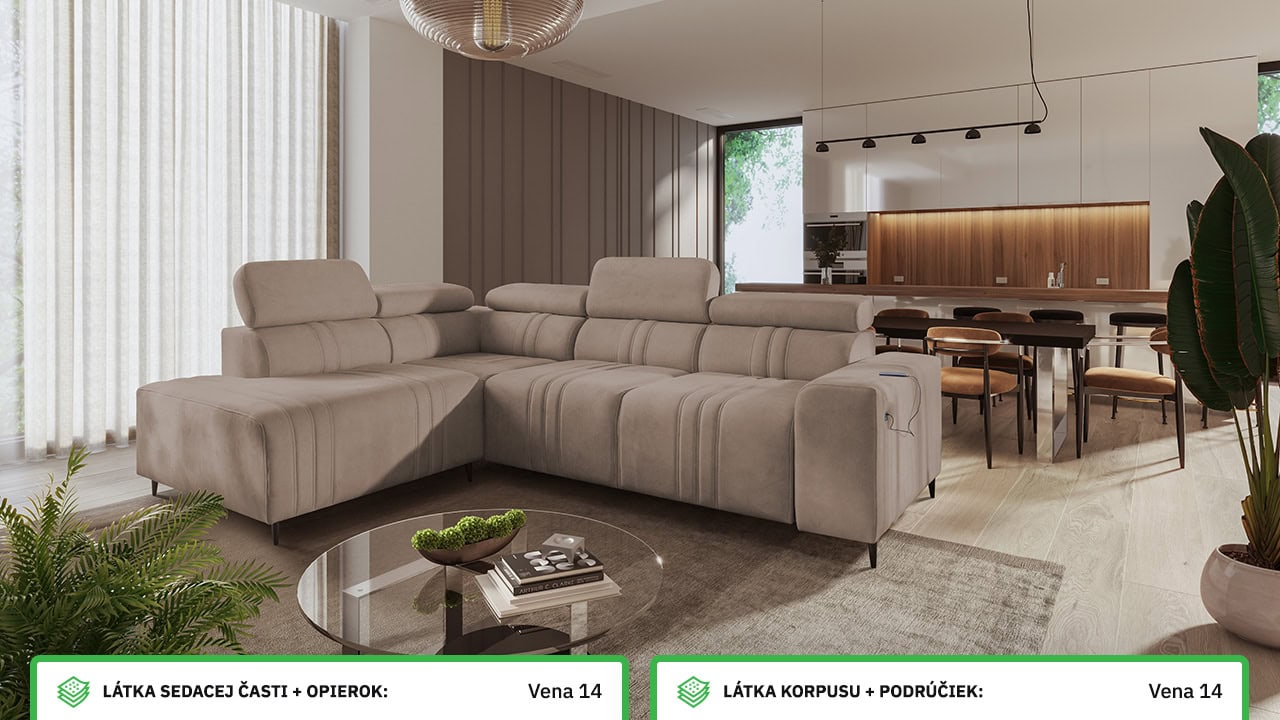 Rohová sedačka FABIO VII Farebné prevedenie