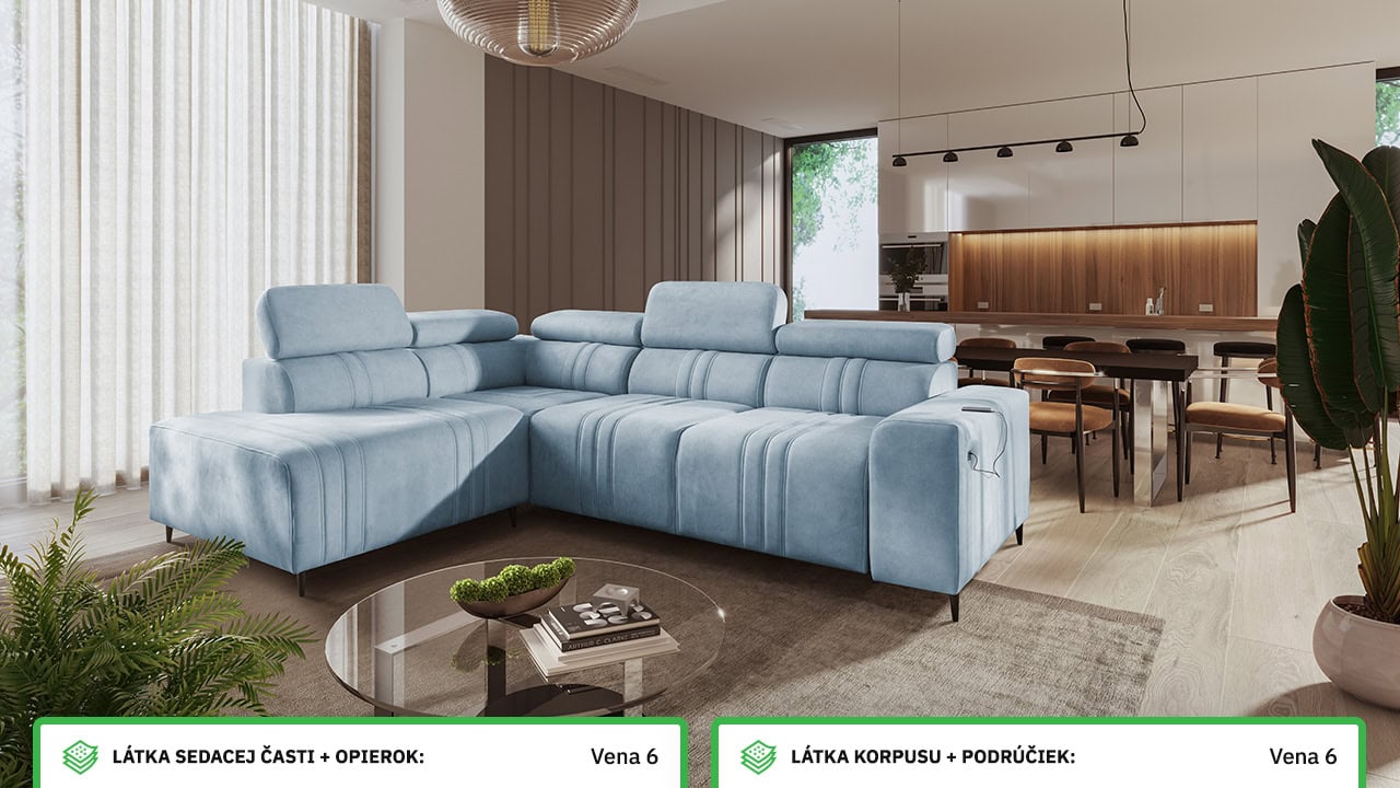 Rohová sedačka FABIO VII Farebné prevedenie